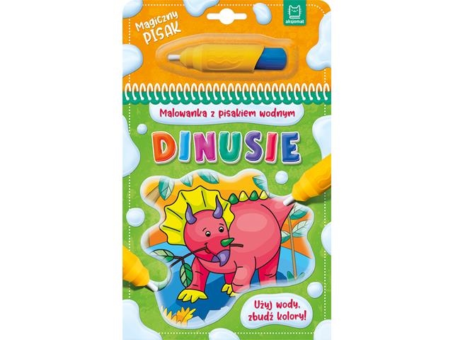AKSJOMAT MALOWANKA Z PISAKIEM WODNYM DINUSIE