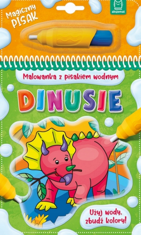 AKSJOMAT MALOWANKA Z PISAKIEM WODNYM DINUSIE