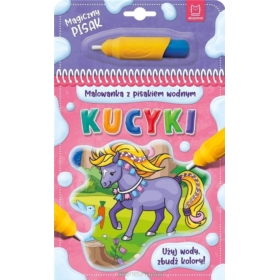 AKSJOMAT MALOWANKA Z PISAKIEM WODNYM KUCYKI