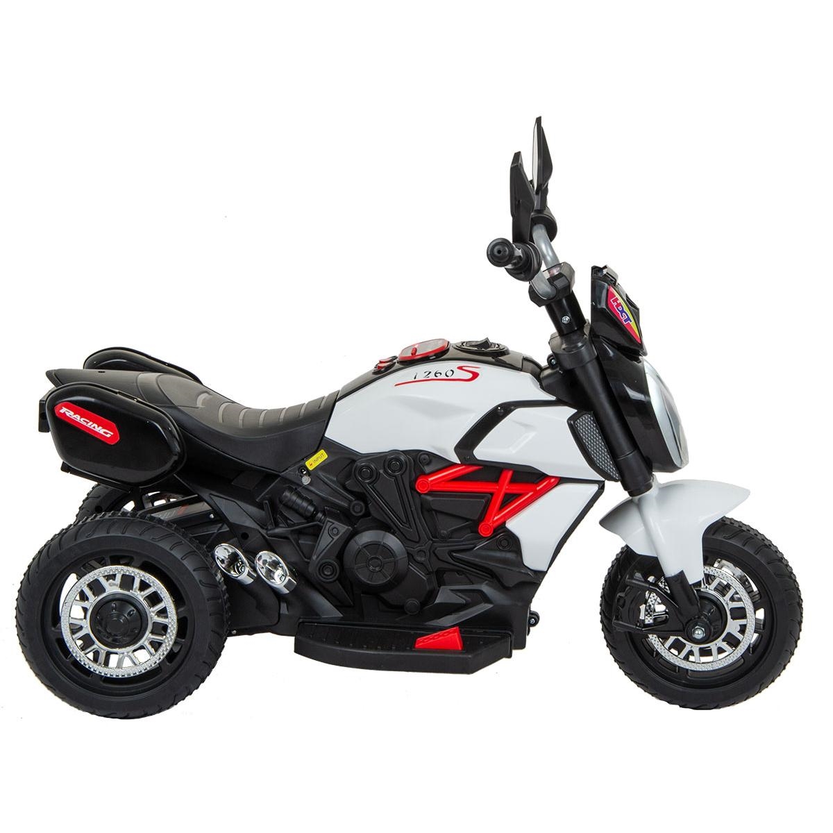 *****Motor na akumulator 3-kołowy biały 1033037