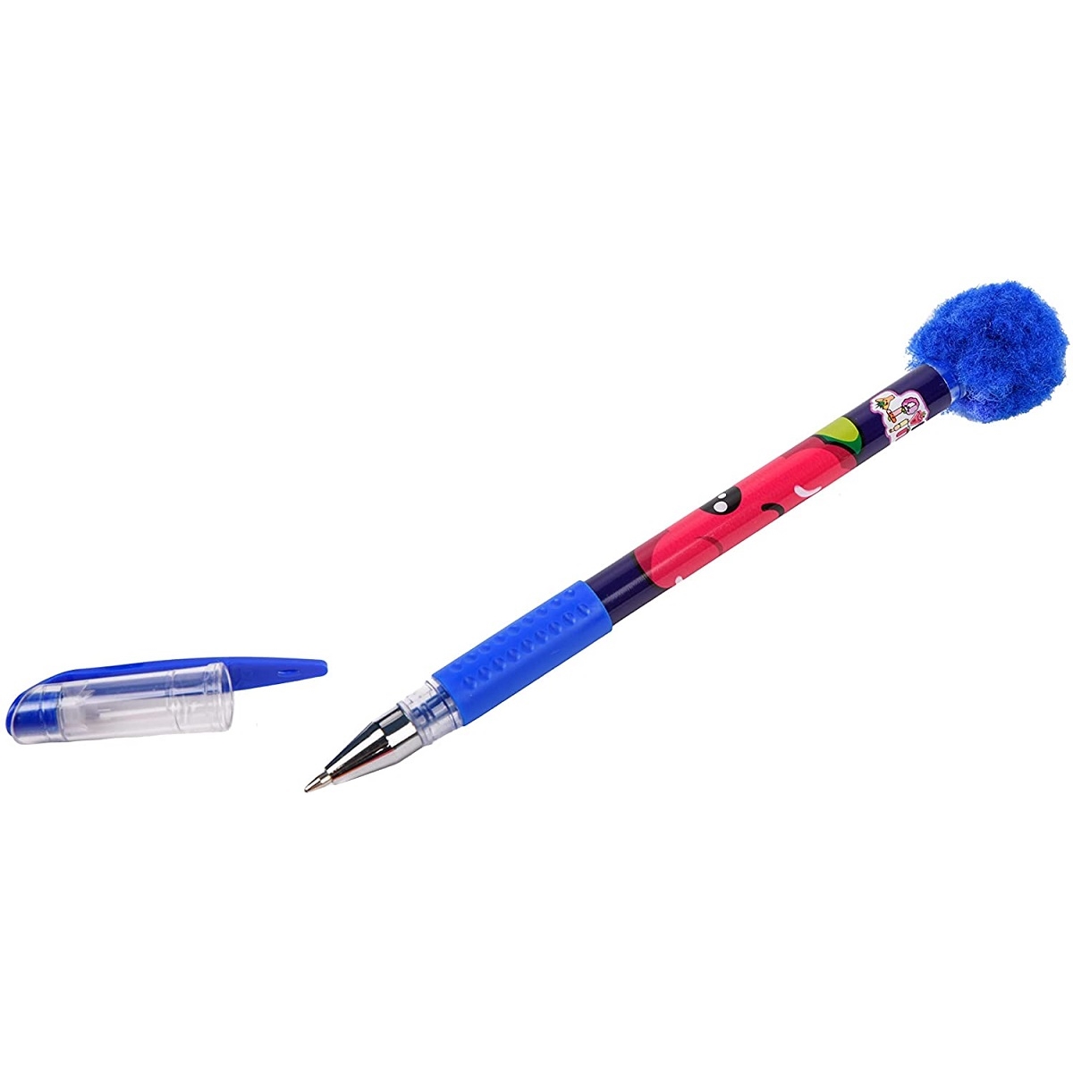 FRUITYSQUAD pachn.dług.żelowe/pompon 12sz FS60384