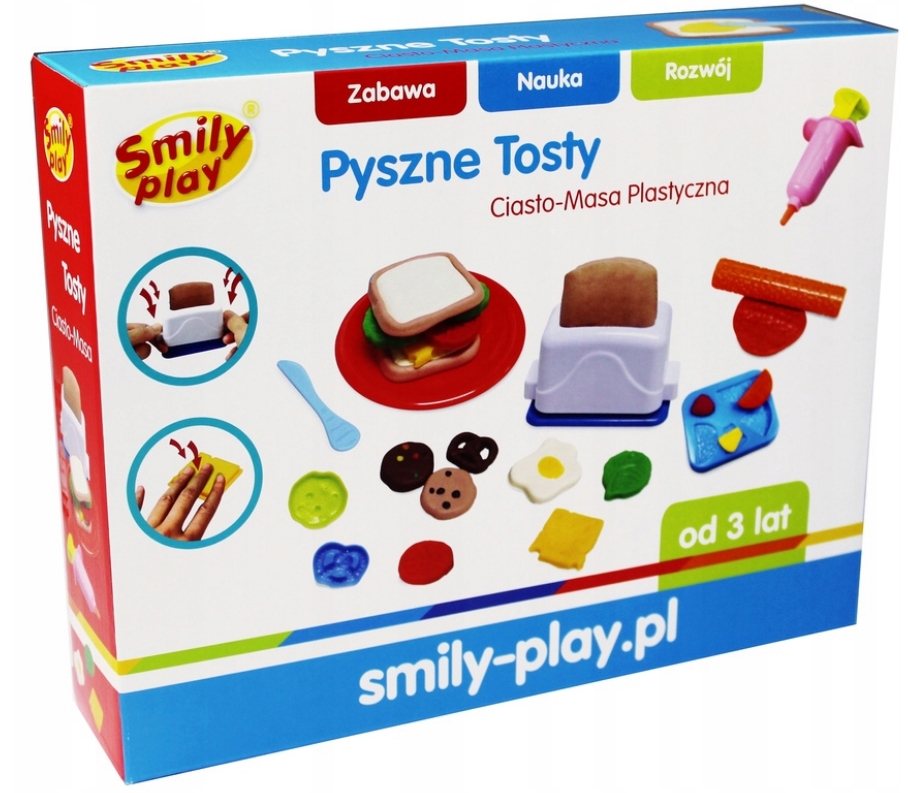 SMILY PLAY Ciasto-masa Pyszne Tosty