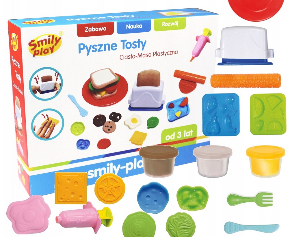 SMILY PLAY Ciasto-masa Pyszne Tosty