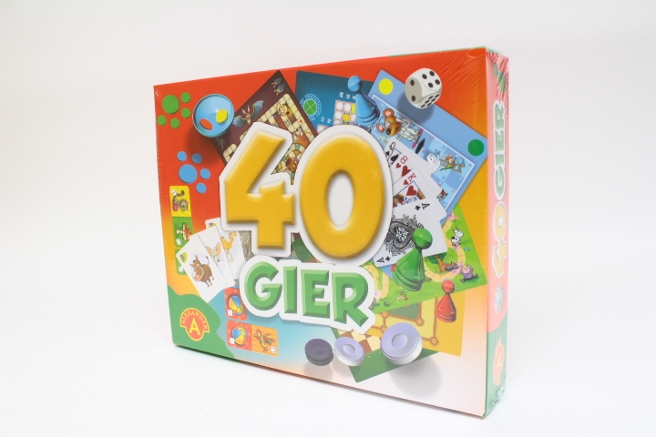 Gry rodzinne Zestaw 40 gier 26573