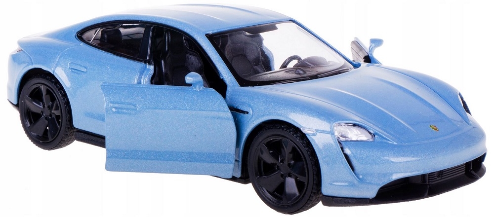 Model RMZ Porsche Taycan Turbo blue K-954 19543