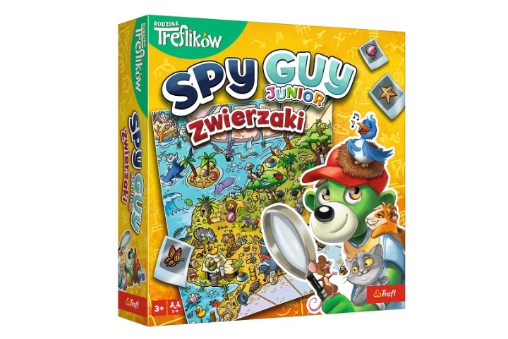 Gra rodzinna Spy Guy Junior Zwierzaki Trefl 02595