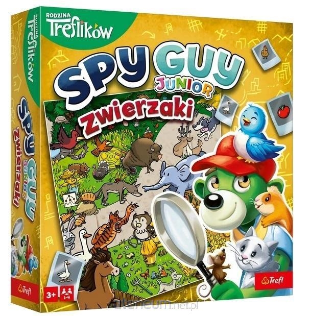 Gra rodzinna Spy Guy Junior Zwierzaki Trefl 02595