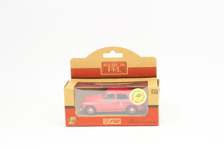Model PRL Warszawa M20 TAXI wiśniowy K-533 15330
