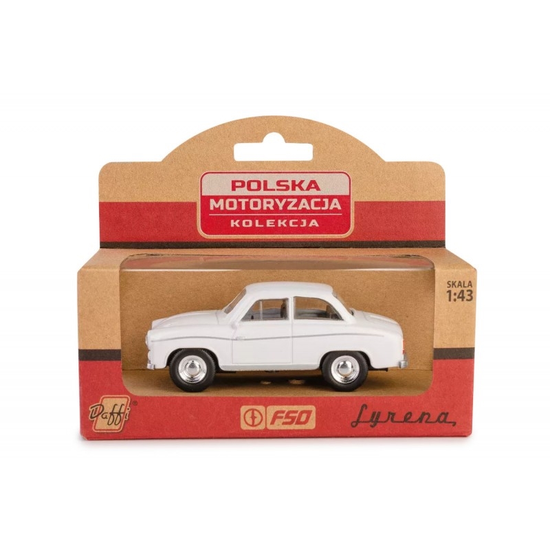 Model PRL Syrena 104 biały K-576 15767