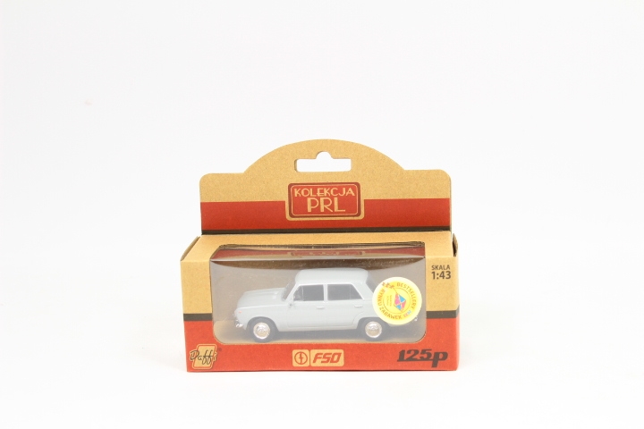 Model PRL Fiat 125p popielaty K-587 15873