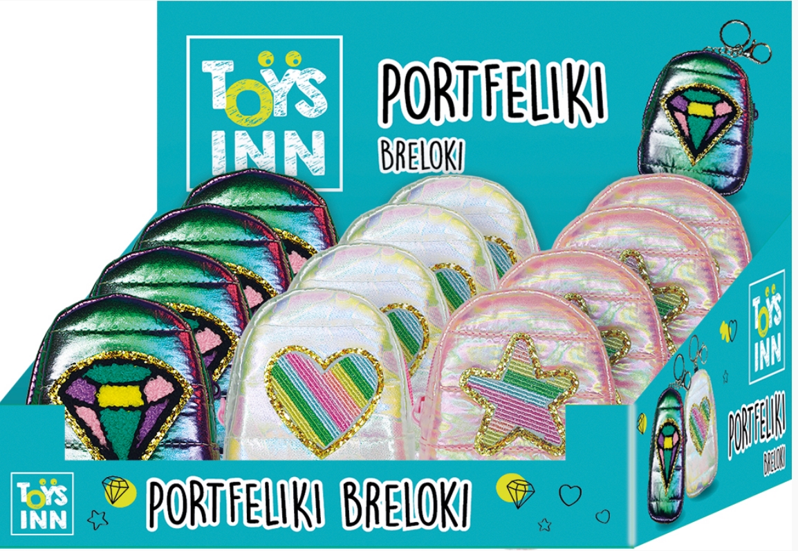 STNUX Portfelik puffy 12szt/disp STN8806 98806