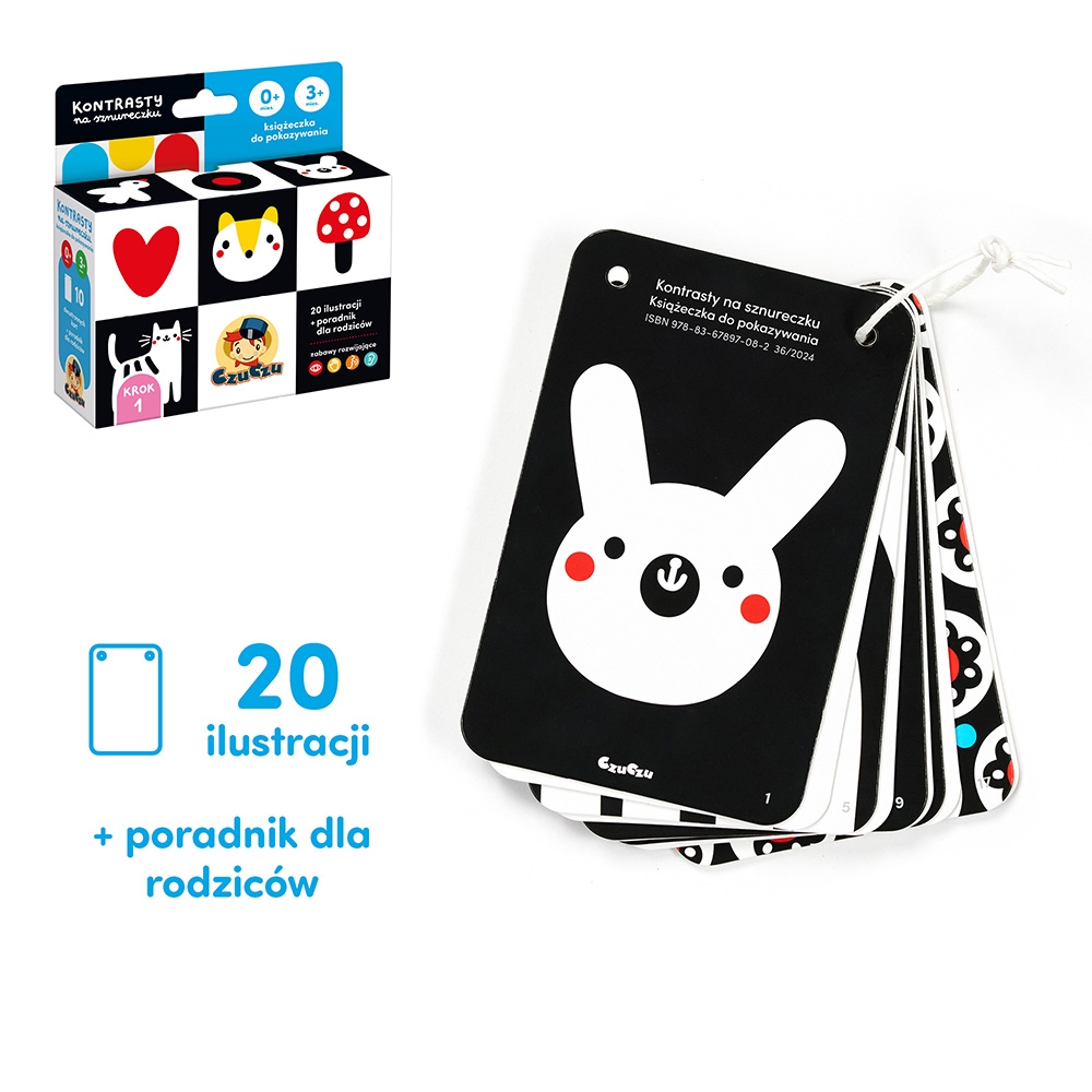 CzuCzu Kontrasty n/sznur.0-3m Książ.d/pokaz.97082