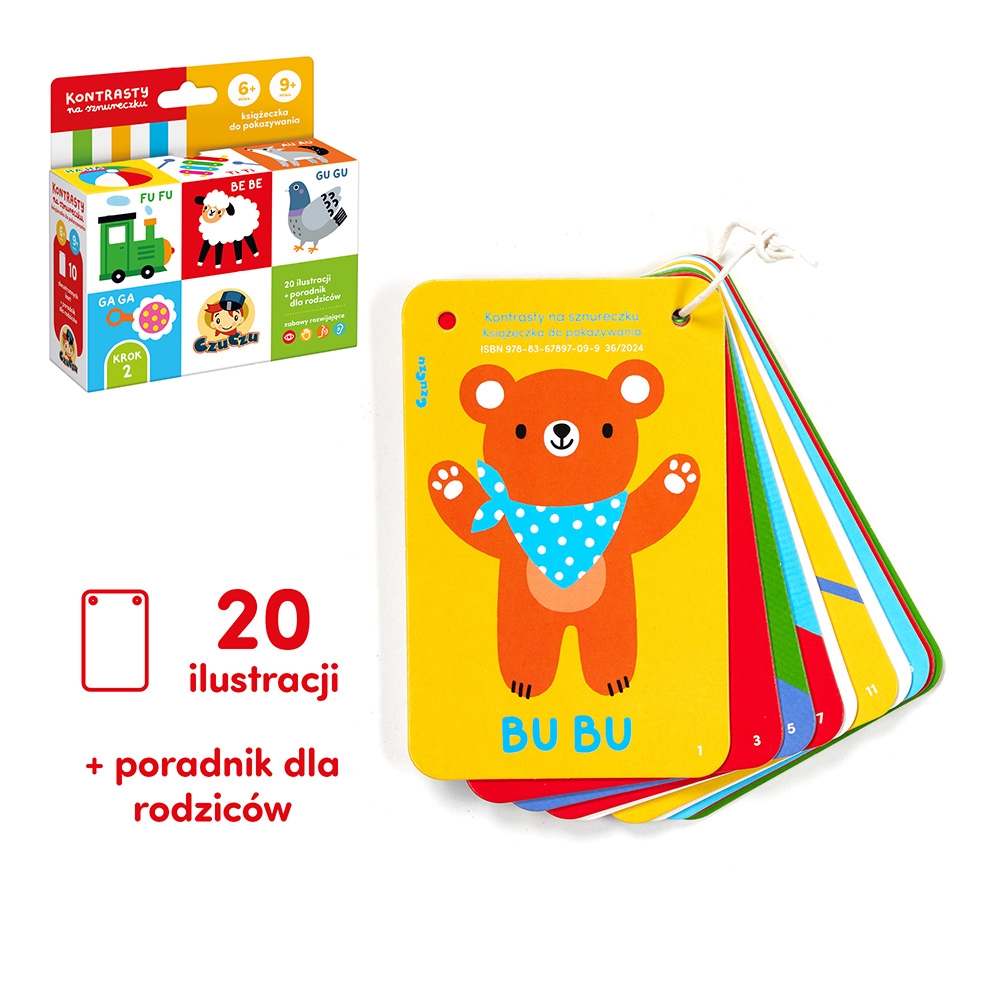 CzuCzu Kontrasty n/sznur.6-9m Książ.d/pokaz.97099