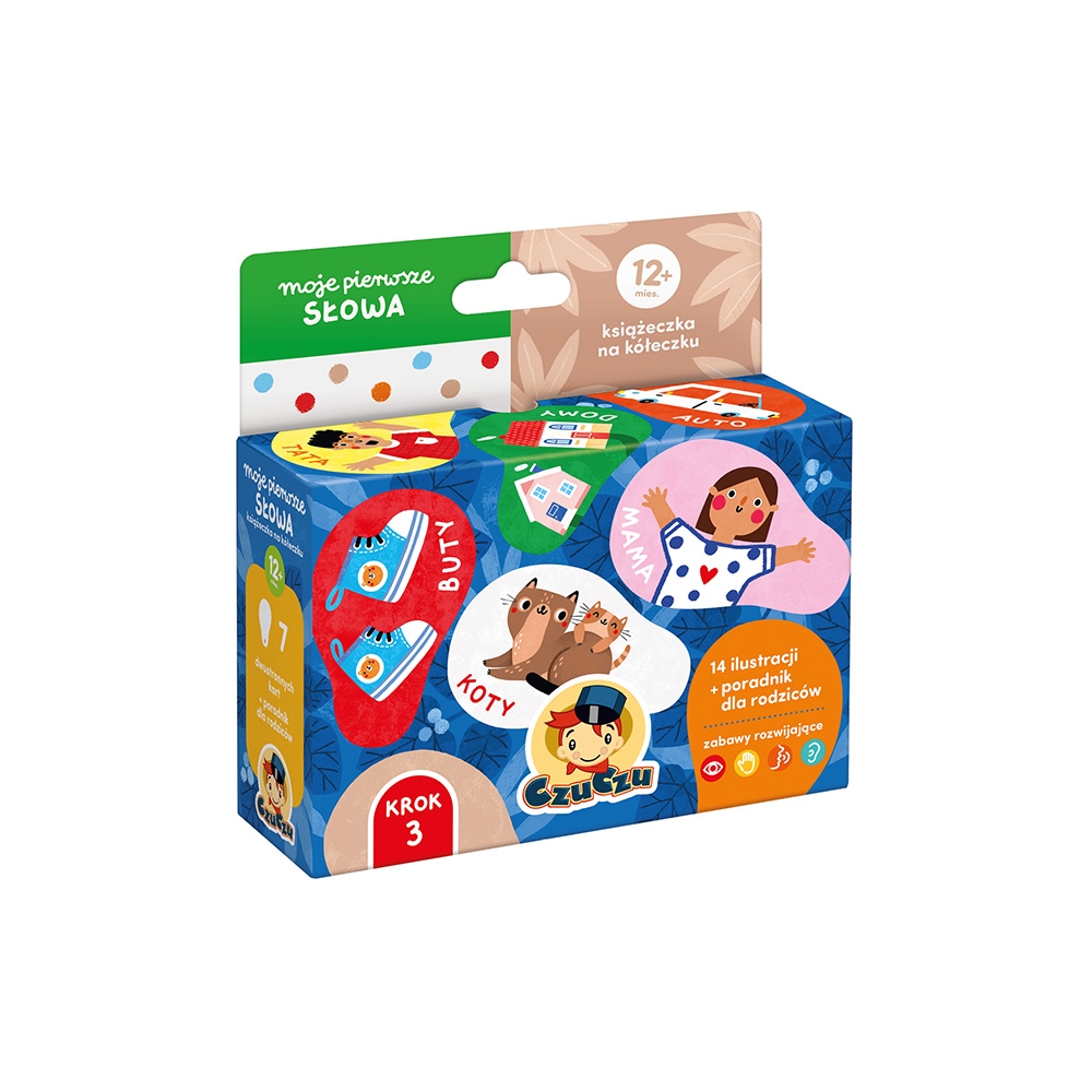 CzuCzu Moje pierwsze słowa 12m+ książ.n/kół.97105