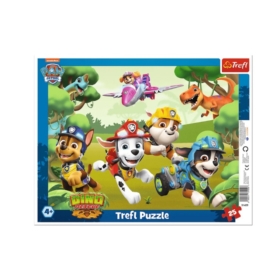PUZZLE Ramkowe 25 Wyczynowe triki piesków 31429