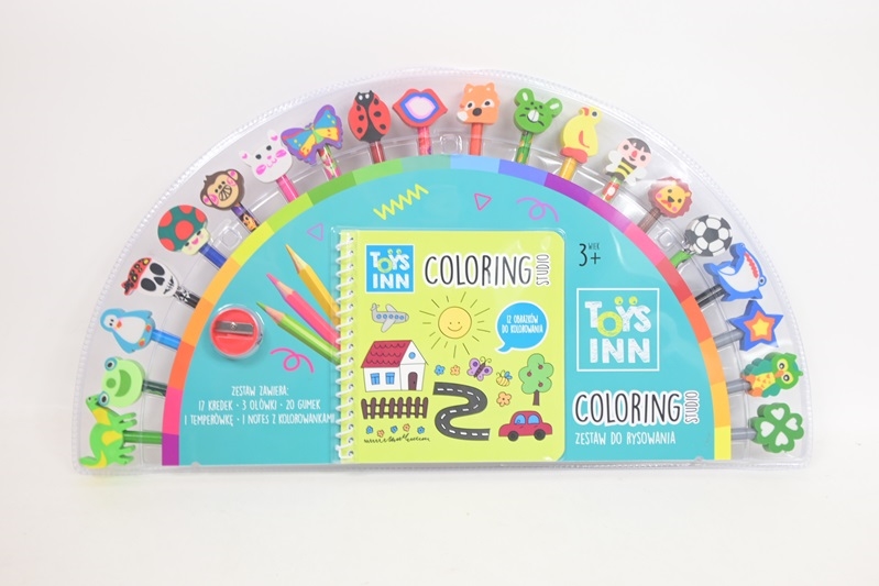 STNUX Kredki z gumkami 20szt STN8844 98844