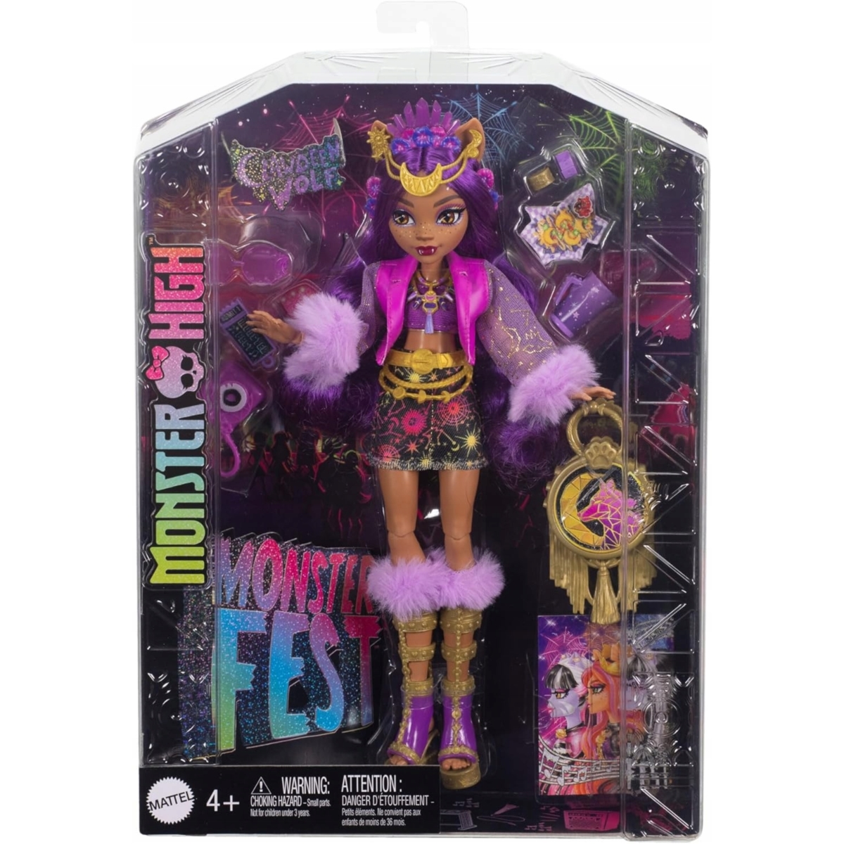 MH Fest Clawdeen lalka modowa HXH80 /4
