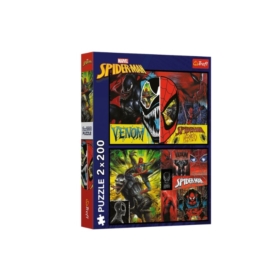 PUZZLE 2x200 Dzień i noc Spidermana 13314