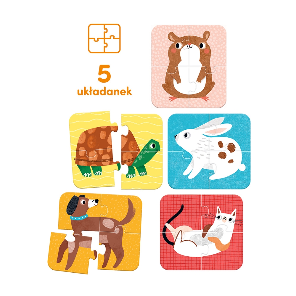 CzuCzu Nasi przyjaciele puzzle na cztery 93150