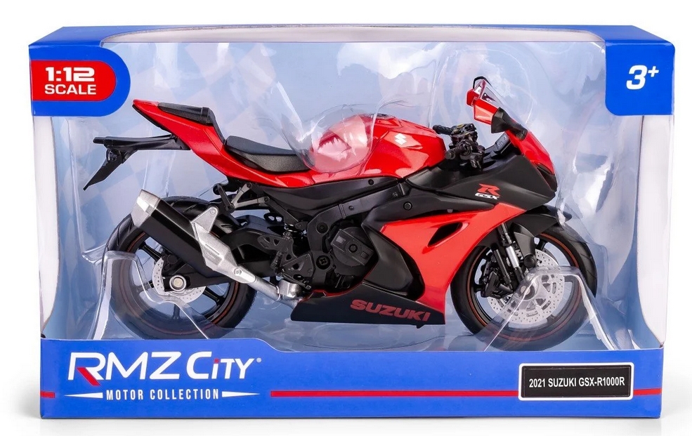 Model RMZ Hobby 1:12 SuzukiGSX reg red H-136 81369
