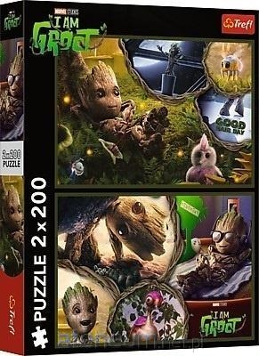 PUZZLE 2x200 Ja jestem Groot/ Guardians 13315