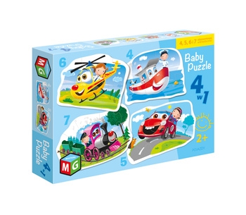 Baby puzzle pojazdy 05686