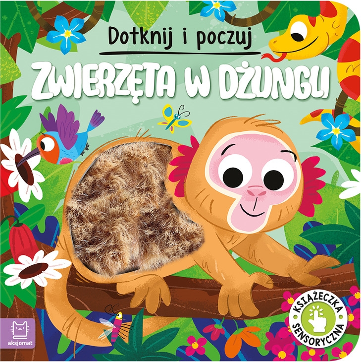 Dotknij i poczuj Zwierzęta w dżungli książ...40195