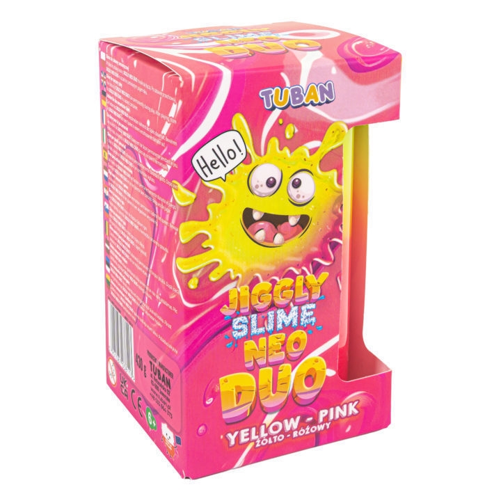TUBAN JigglySlime neoduo żół-róż 430g TU3811 38113