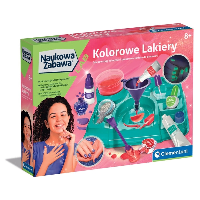 CLE Naukowa zabawa Kolorowe lakiery 50890