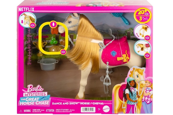 Barbie Tańczący koń interaktywny HXJ42 /2
