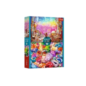 PUZZLE 2x500 Kosmos i kryształy 37499