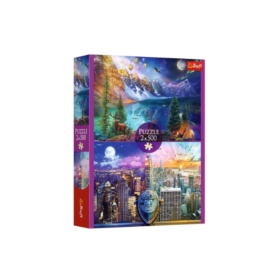 PUZZLE 2x500 Wycieczka po Ameryce 37500