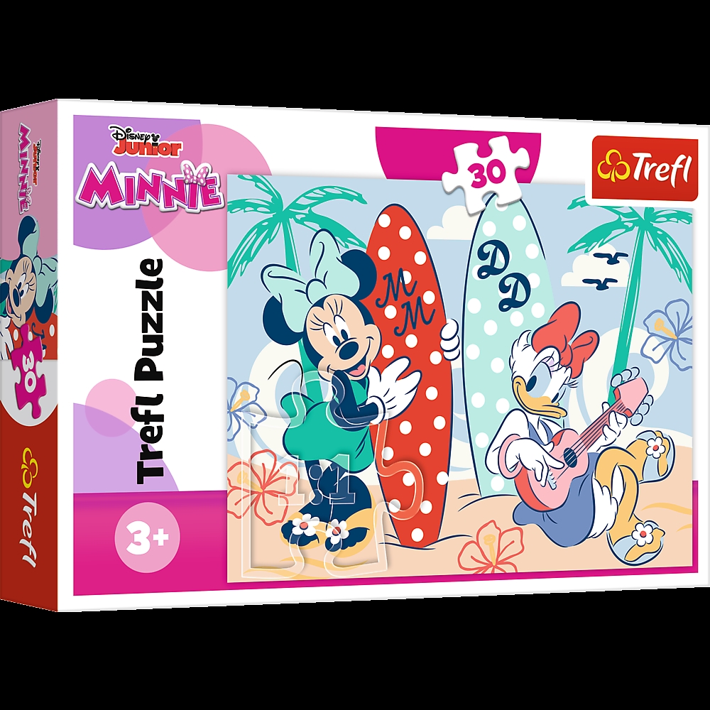 PUZZLE 30 Kolorowa Minnie /Disney Minnie 18302