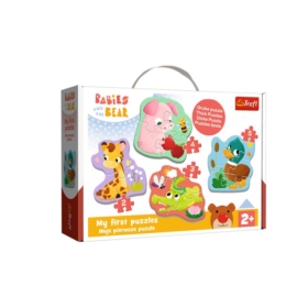 PUZZLE BABY CLASSIC Bobaskowe zwierzątka 36135