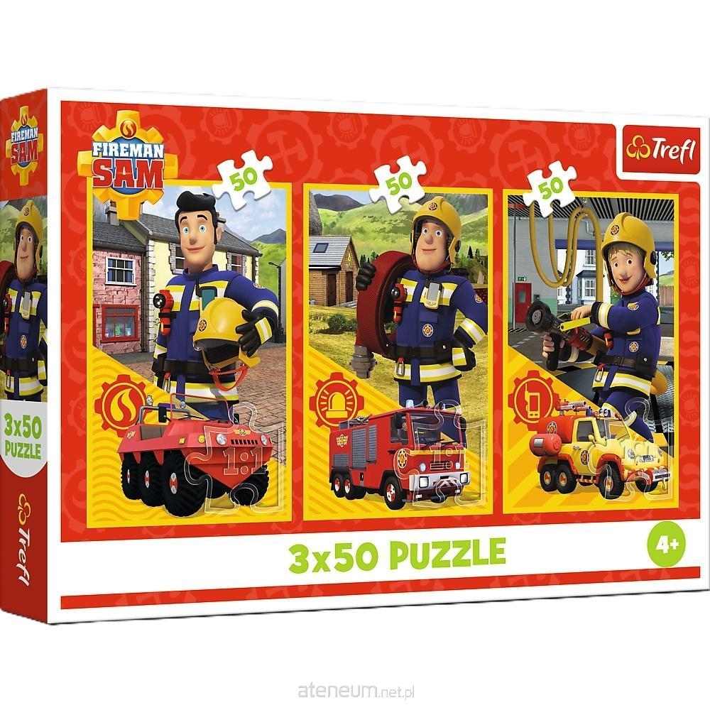PUZZLE 3x50 Ekipa z remizy /Strażak Sam 34880