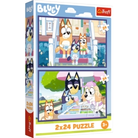 Puzzle - 2x24 - Zabawna Bluey - BBC BlueyFSC Mix 7