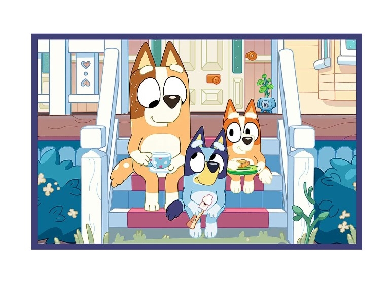 Puzzle - 2x24 - Zabawna Bluey - BBC BlueyFSC Mix 7