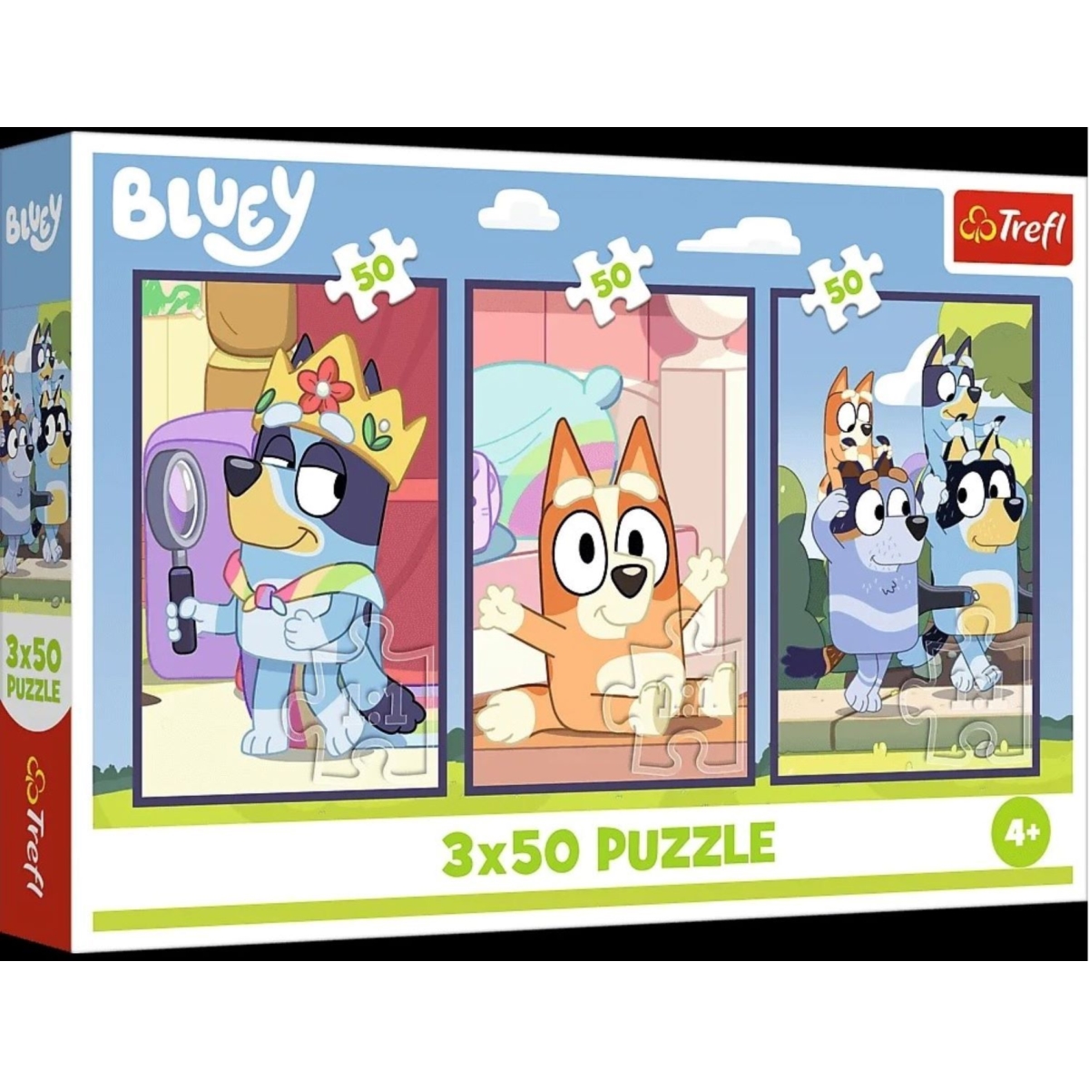 Puzzle - 3x50 - Rodzina Bluey - BBC BlueyFSC Mix 7