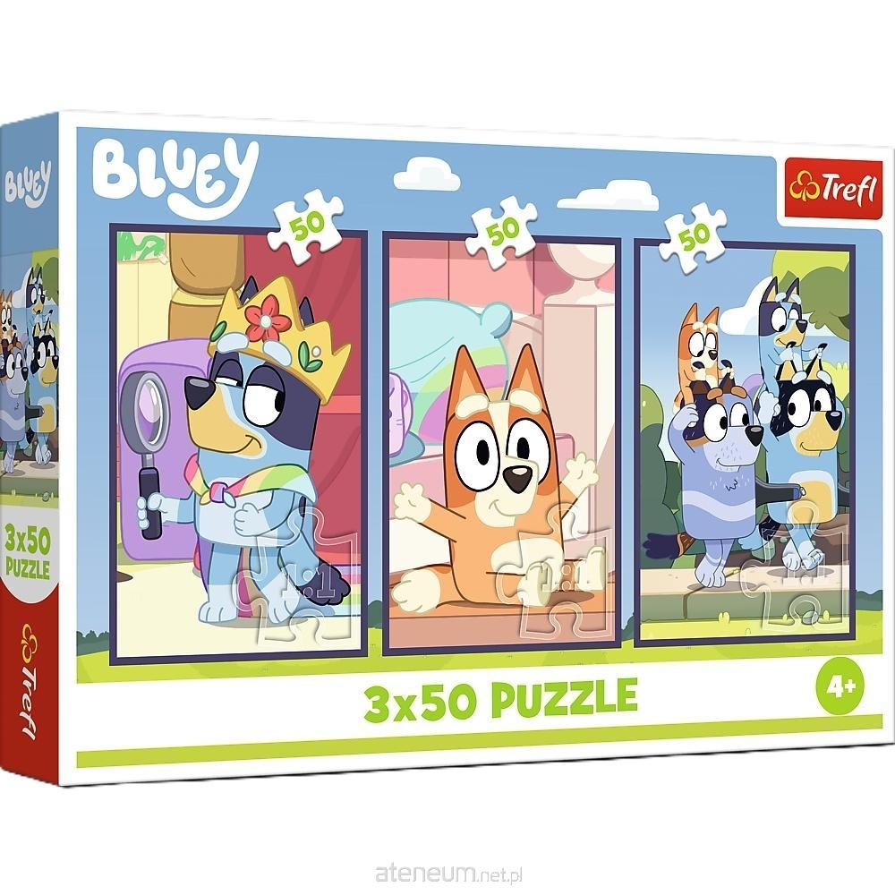 Puzzle - 3x50 - Rodzina Bluey - BBC BlueyFSC Mix 7
