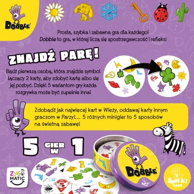 Rebel gra Dobble Classic NOWE 11962