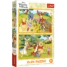 PUZZLE 2x24 Dzień w ogrodzie/Winnie the Pooh 34436