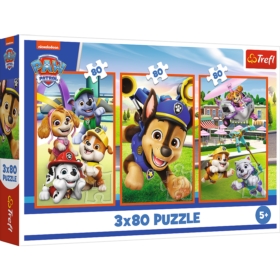PUZZLE 3x80 Psia zgraja /Psi Patrol 34886