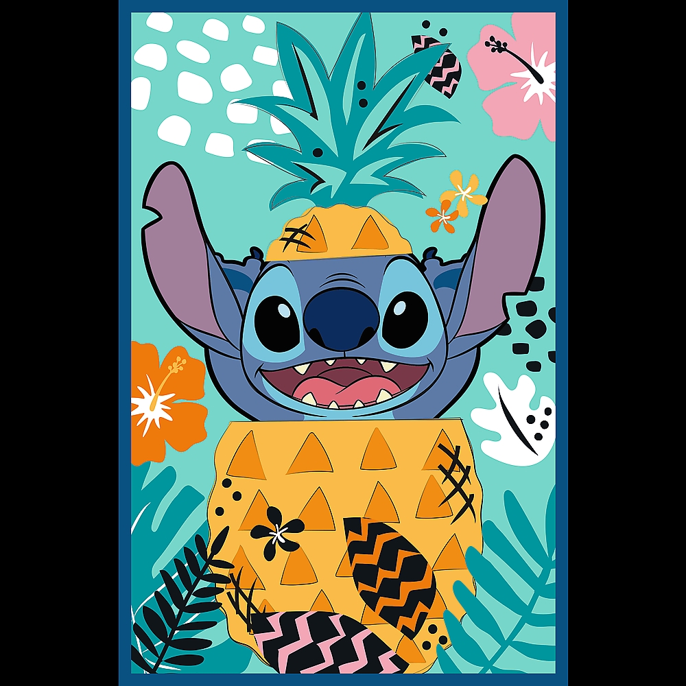 PUZZLE 3x80 Świat Stitcha/Disney Lilo_Stitch 34885