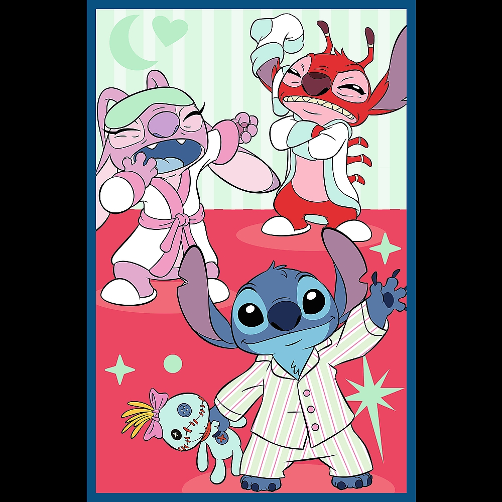 PUZZLE 3x80 Świat Stitcha/Disney Lilo_Stitch 34885