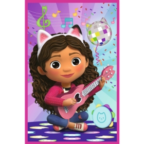 PUZZLE 3x50 Poznajcie Gabby i kotki 34876