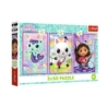 PUZZLE 3x50 Poznajcie Gabby i kotki 34876