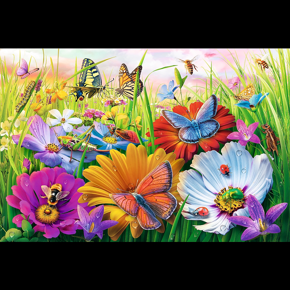 PUZZLE 300 Senior EasyPiece Owady na łące 23103