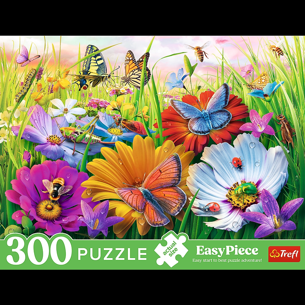 PUZZLE 300 Senior EasyPiece Owady na łące 23103