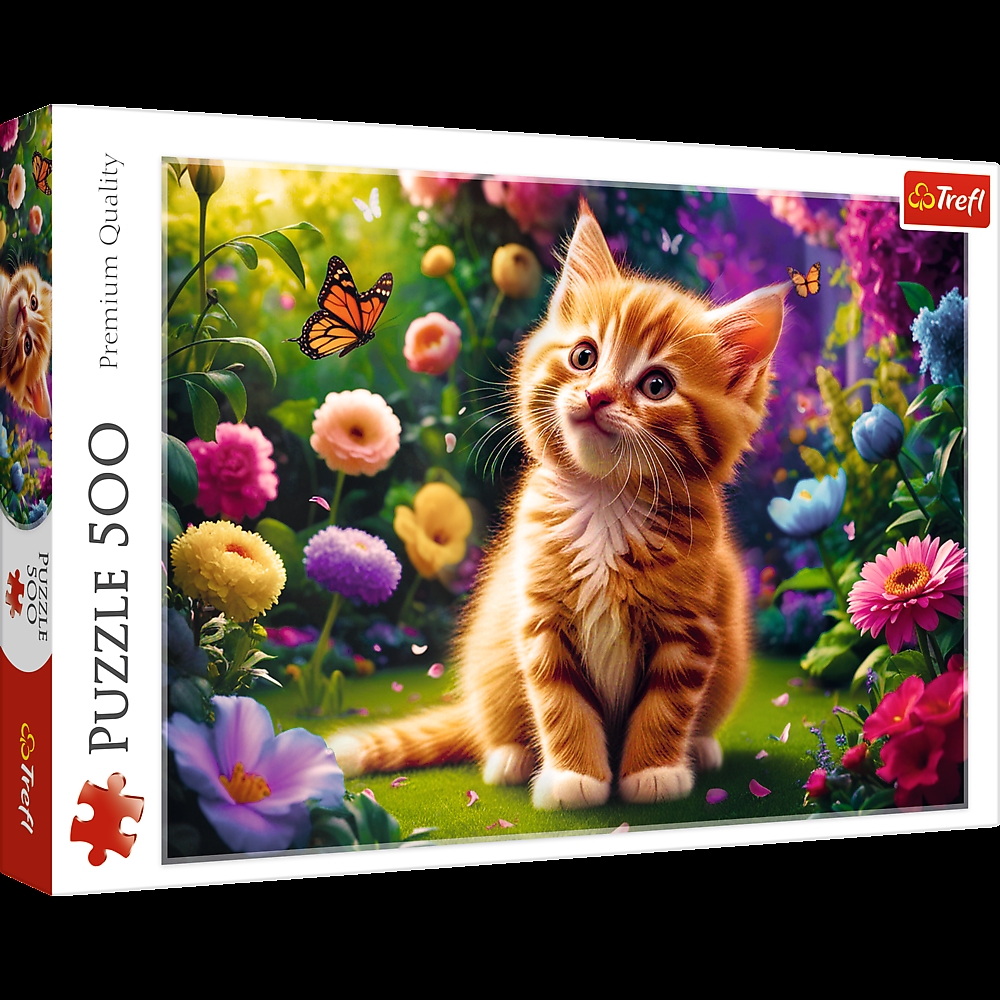 Puzzle - 500 - Uroczy kotekFSC Mix 70% 37525