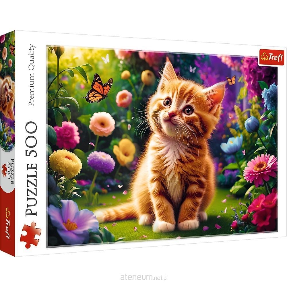 Puzzle - 500 - Uroczy kotekFSC Mix 70% 37525
